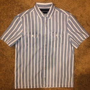 Calvin Klein short sleeve button up.